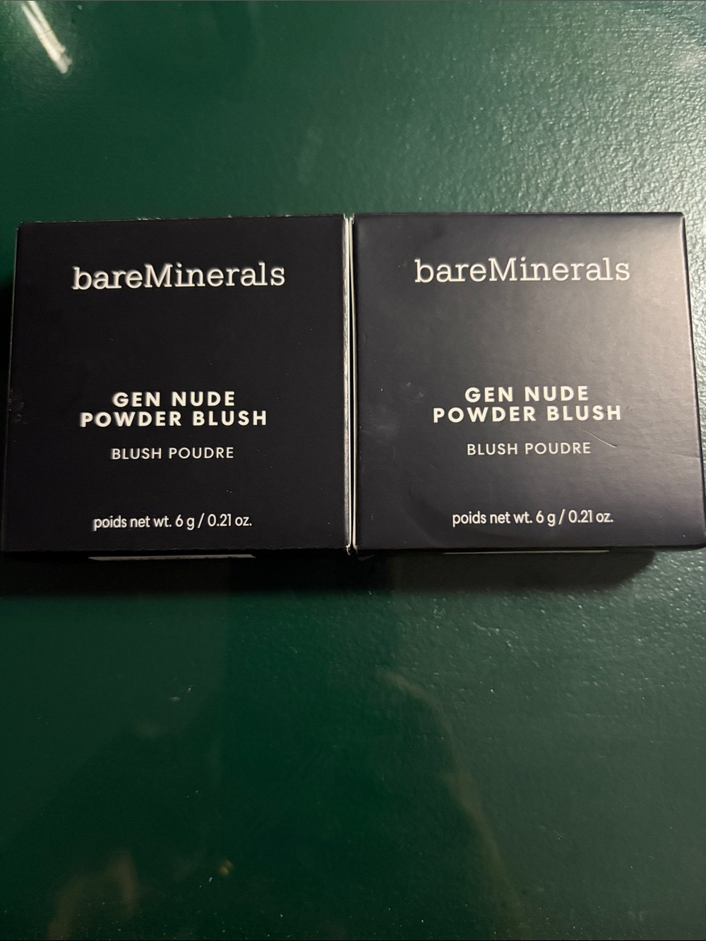 bareMinerals Gen Nude Powder Blush Duo - Black Packaging